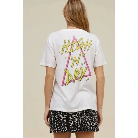 Daydreamer Def Leppard High N Dry Weekend Tee Vintage White - Picture 3 of 8